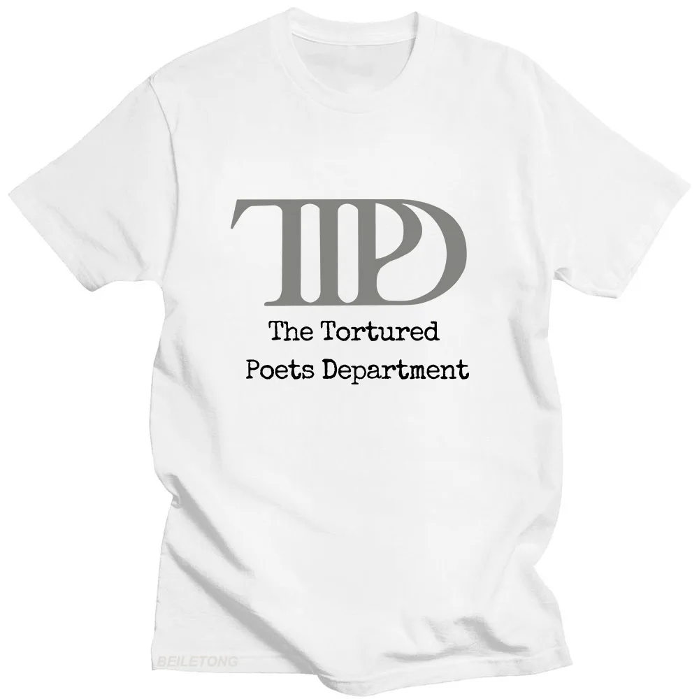 TTPD The Tortured Poets Department T-shirts Graphic Printing Cotton Women Tee-shirt New Album Camisetas Hip Hop Unisex Clothing