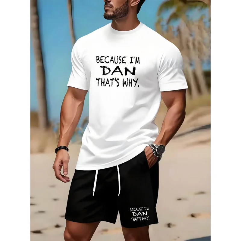 

Men's Casual SportswearTT-shirt Suit，Men's Sports Suit，Suitable for daily wear，Sports and leisure suit