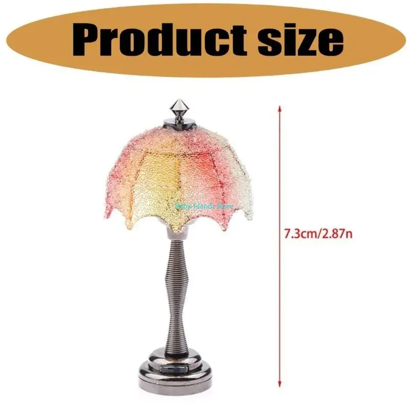 K92D Doll House House ห้องนอนโต๊ะโคมไฟรุ่นเฟอร์นิเจอร์รุ่นอุปกรณ์เสริมวัยรุ่นสาว ๆ