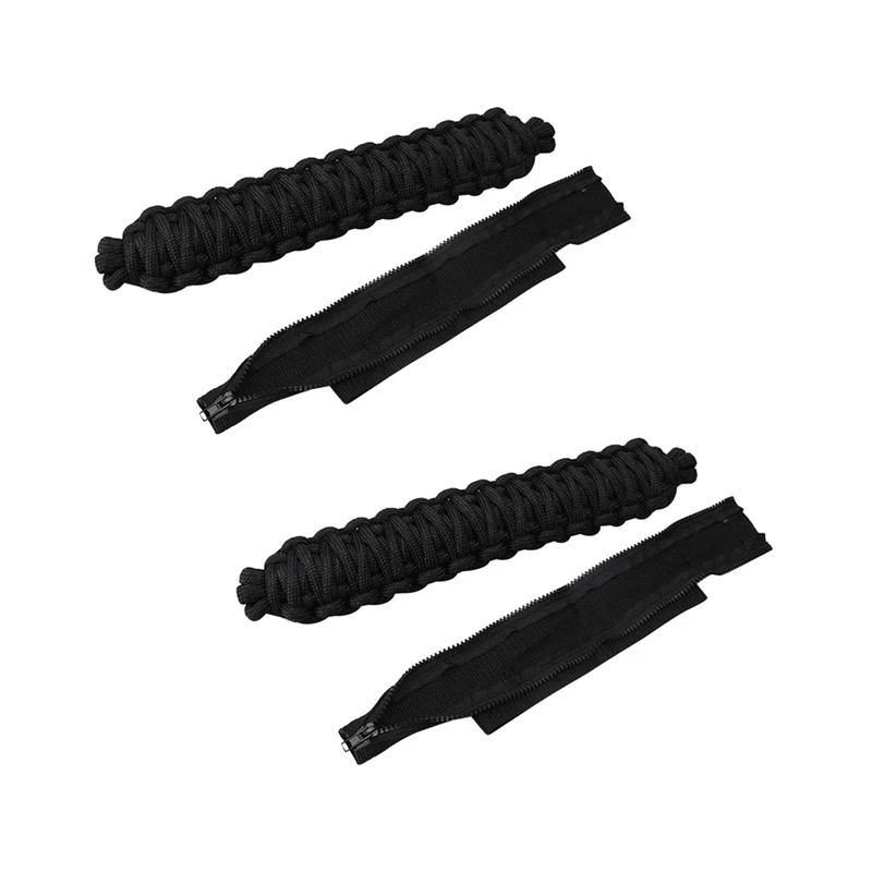 4 X Car Doors Limiting Straps Unilateral Doors Stopper Limiter Belts Kit For Jeep Wrangler CJ YJ TJ JK JKU JL 1996-2018