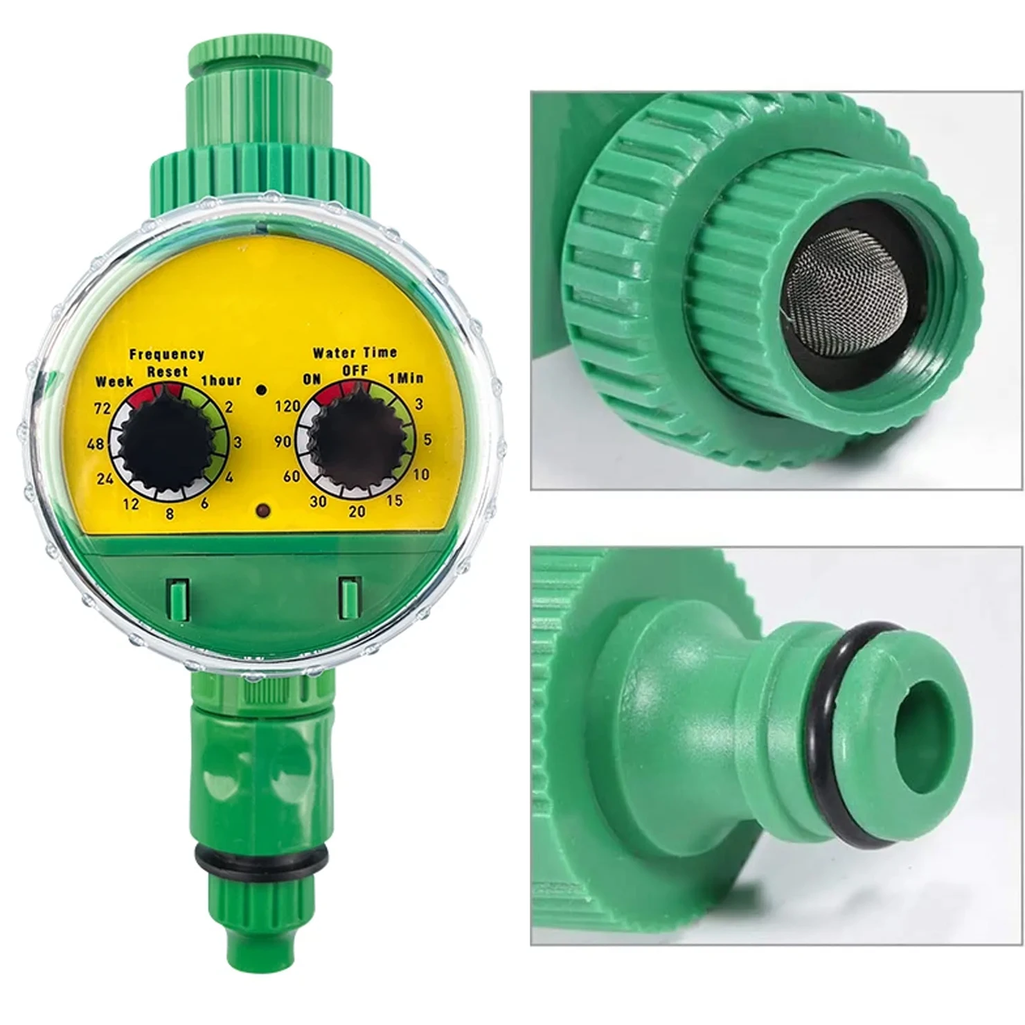 Green Outdoor Plastic Garden Electronic Automatic Watering Hose Irrigation Timer Faucet Water Hose New upgraded version