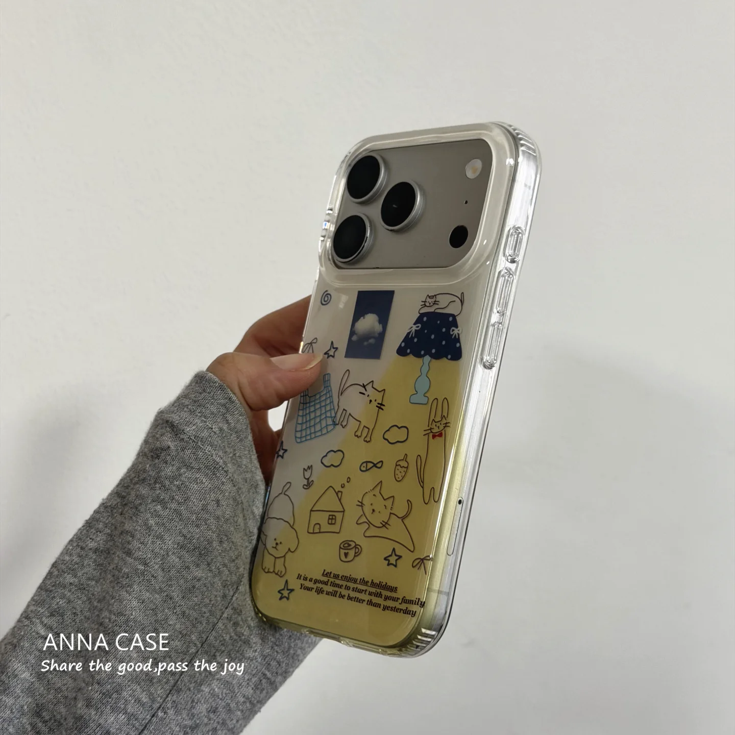 Koreanische Ins Milchgelbe Kat – Phone Cases Yellow Bewertung und Preis