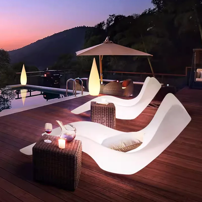

Beach Recline Folding Chair Comfy Camping Sun Lounger Garden Folding Chair Portable Plastic Chaise Pliante Portable Furniture