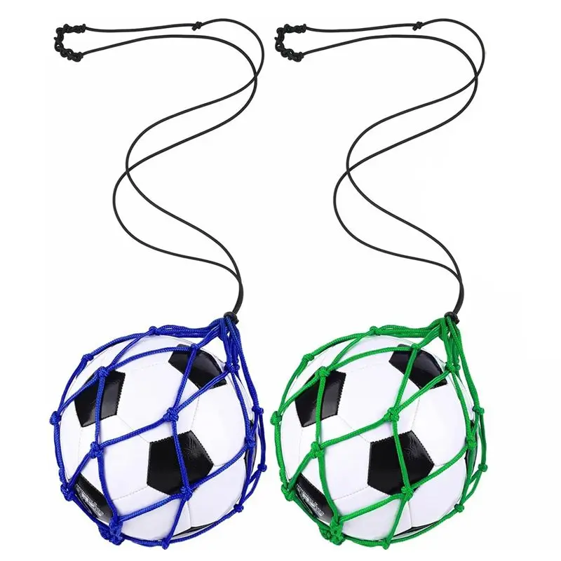 

AEF6-2PCS Football Kick Trainer, Soccer Return Trainer Net , Football Kick Throw Solo Practice Training Aid