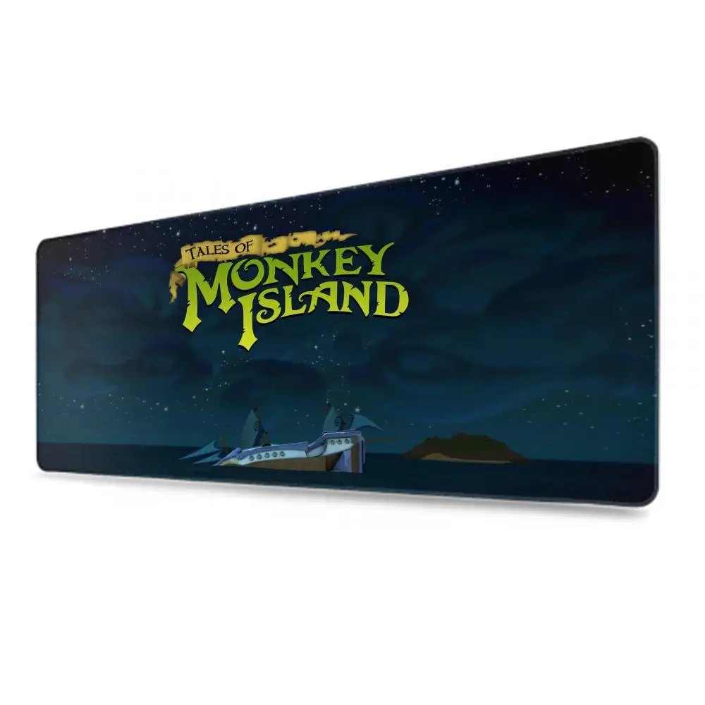 Gaming Mouse Pad Monkey Island Xxl Keyboard Gamer Cabinet Mat Mats Accessories Anime Pc Cabinets Mause Computer Desks Games Desk