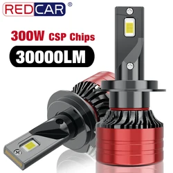 H4 LED Reflektor 30000LM H7 H1 H3 H11 H8 H9 9005 9006 HB3 HB4 CSP Chip LED 9012 5202 9004 9007 H13 H27 880 881 Turbo Lampada