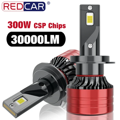 Faro LED H4 30000LM H7 H1 H3 H11 H8 H9 9005 9006 HB3 HB4 CSP Chip LED 9012 5202 9004 9007 H13 H27 880 881 Turbo Lampada