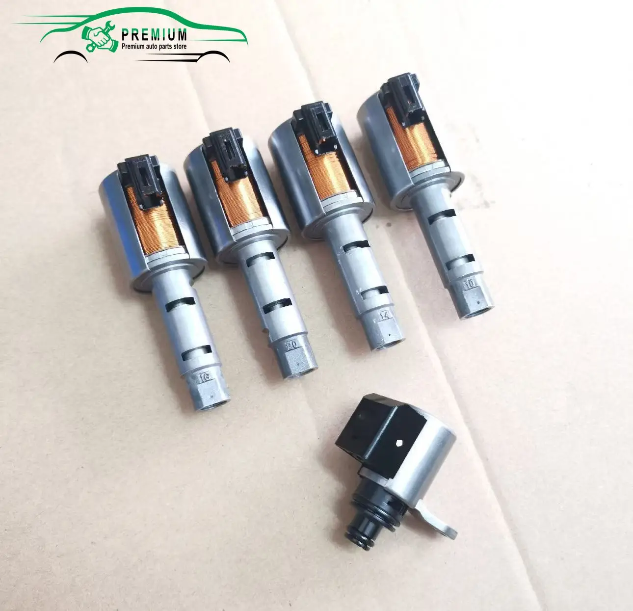 

JF015E RE0F11A 5PCS CVT Transmission Valve Body Solenoid For Nissan Note Sentra 12-up