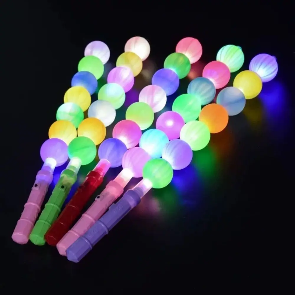 Flashing Sugar Gourd LED Glowing Stick Colorful Flashing Concert Cheer Props LED Light Fluorescent Glow Sticks Cheer Equipment
