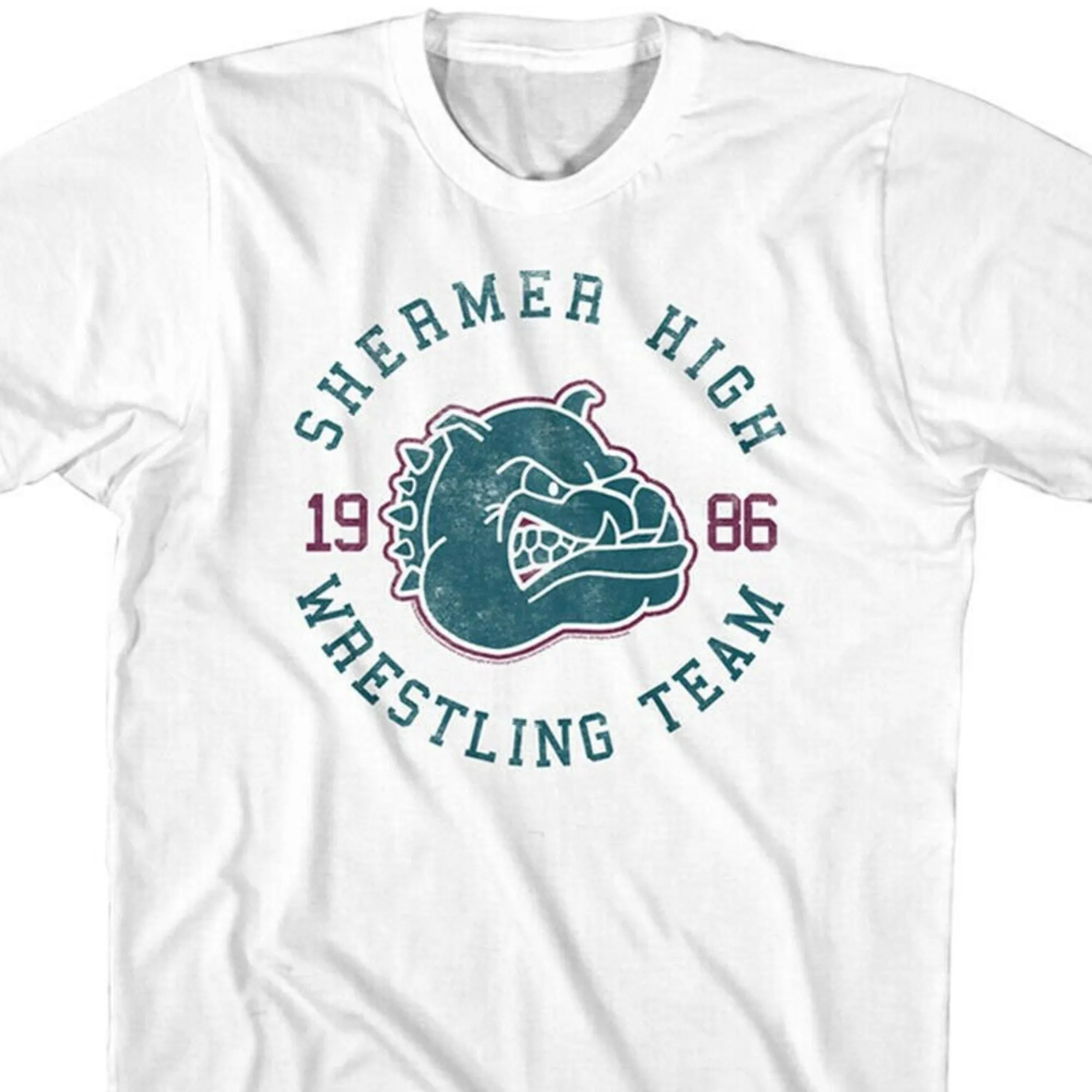 THE BREAKFAST CLUB TShirt Shermer Bulldogs Logo High School Shirt