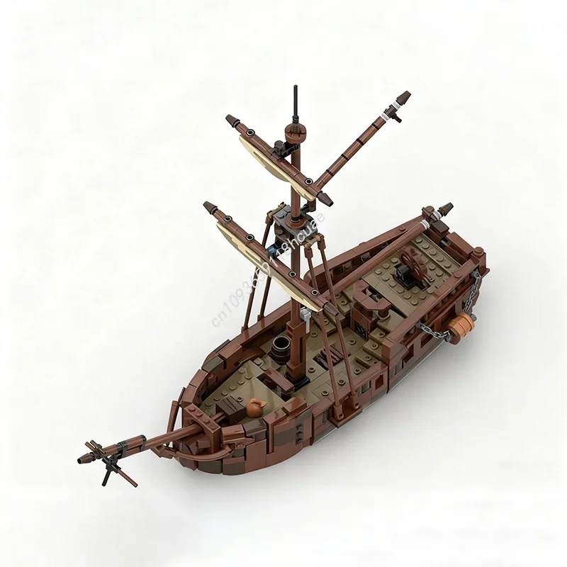 ตัวต่อ MOC TPS 910 ชิ้น ชุดโจรสลัดไดอิ้งกัล แคริบเบียน ของเล่นตัวต่อสร้างสรรค์ ไอเดียสร้างสรรค์ ของขวัญคริสต์มาสสำหรับเด็ก