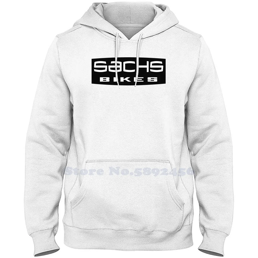 Sachs Bikes Casual Clothing Sweatshirt Printed Logo Graphic Large Size Hoodie