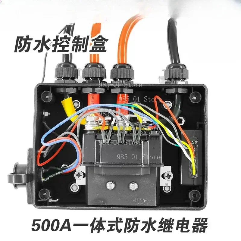 Wireless Remote Winch Control Box Relay Winch Replacement Accessories