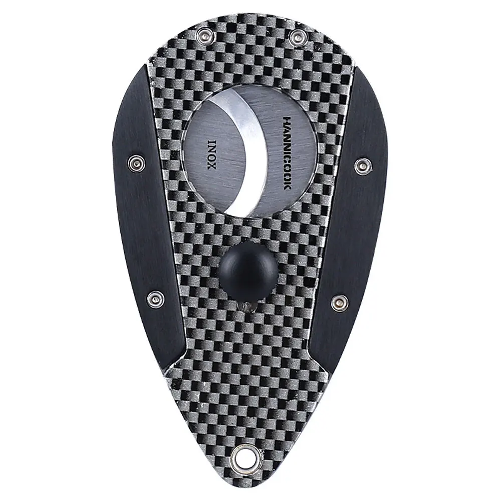 Pemotong Cerutu Hadiah Gunting Cerutu Guillotine Pemotong Klasik Logam Baja Tahan Karat Baru