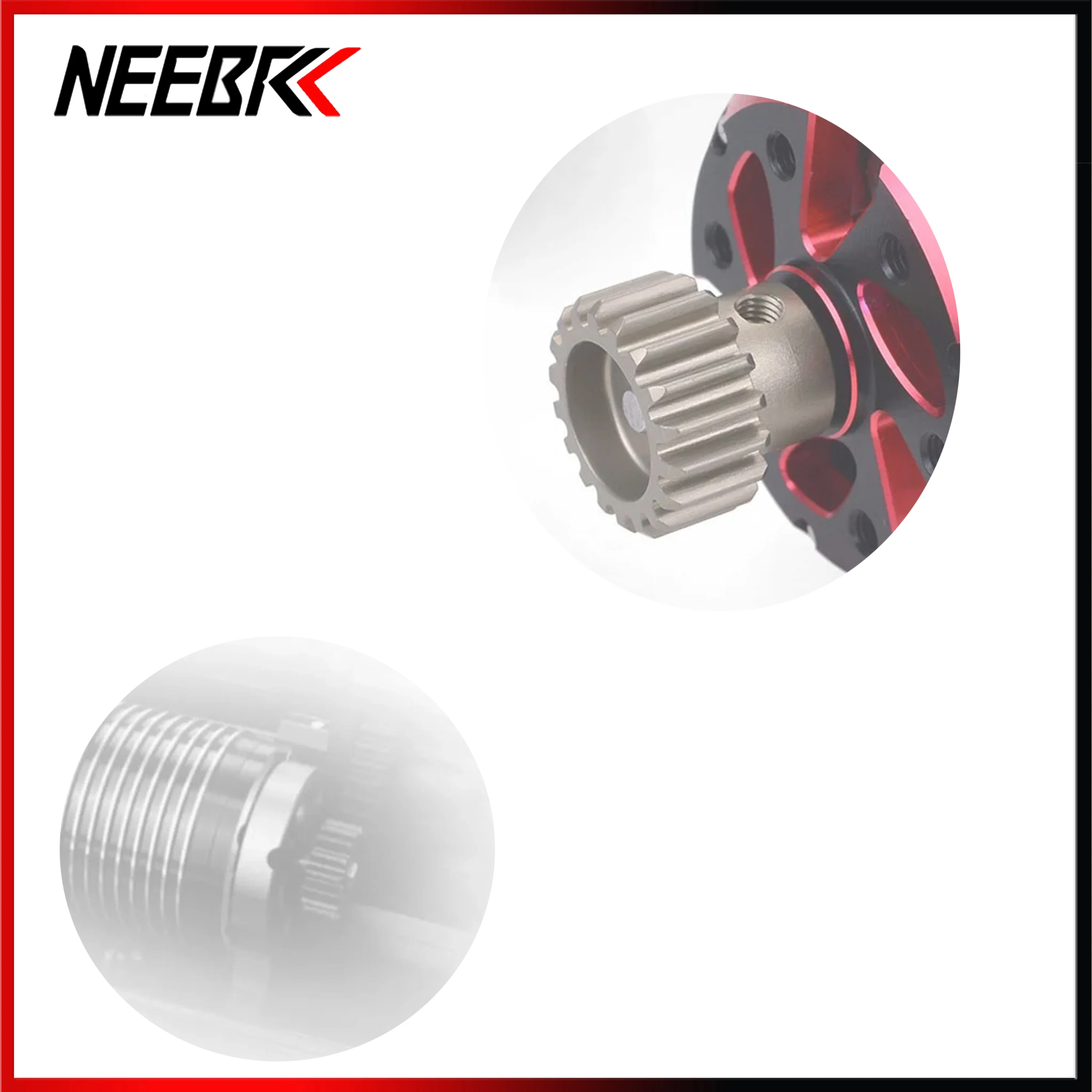 Piñón Metálico para Motor 32DP 3.175 / 5mm, 12T 13T 14T 15T 16T 17T 18T 19T 20T 21T, para Autos RC 1/8 1/10, Crawler Wltoys Axial HSP