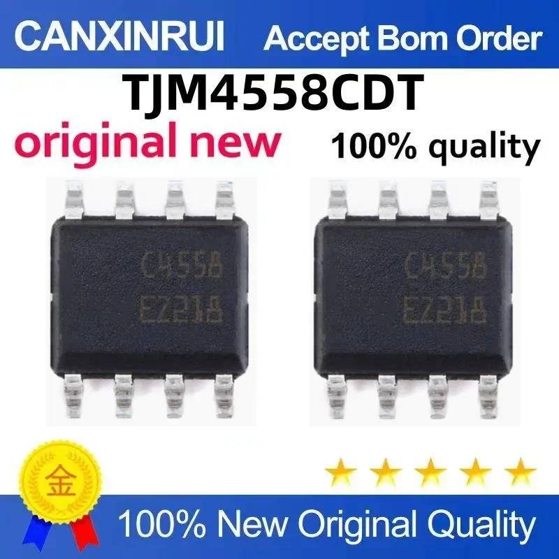 (5-100 pieces)Brand new original TJM4558CDT TJM4558 C4558 SOP-8 spot chip IC