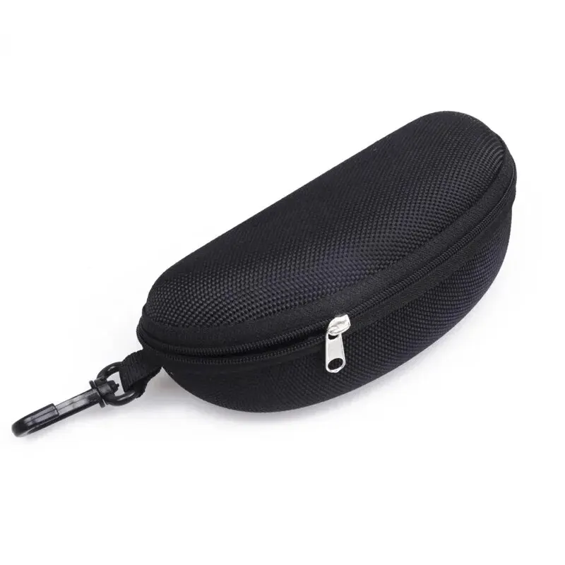 Glasses Storage Box Men Women Sunglasses Reading Protector Cover Travel Portable EVA Zipper with Hook Eyeglasses Case