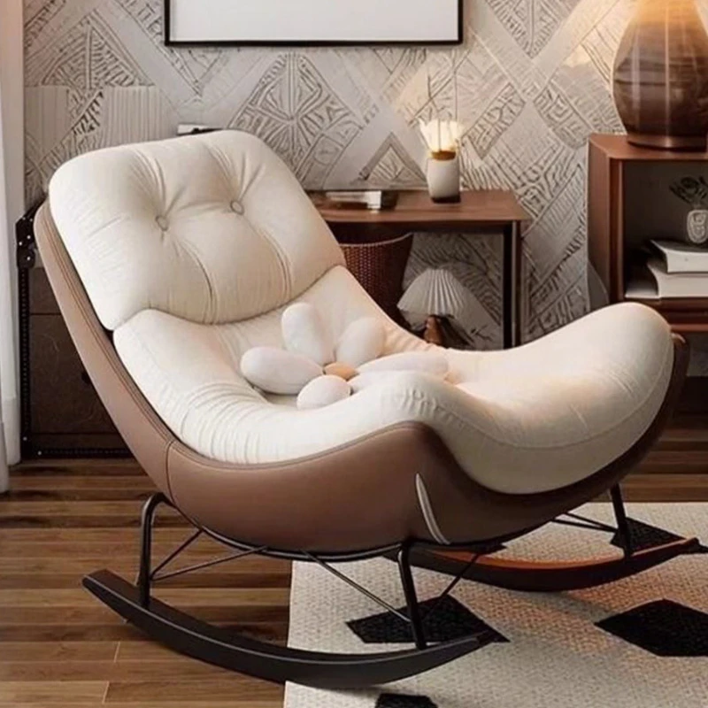 Modern rocking recliner sofa home leisure living room balcony