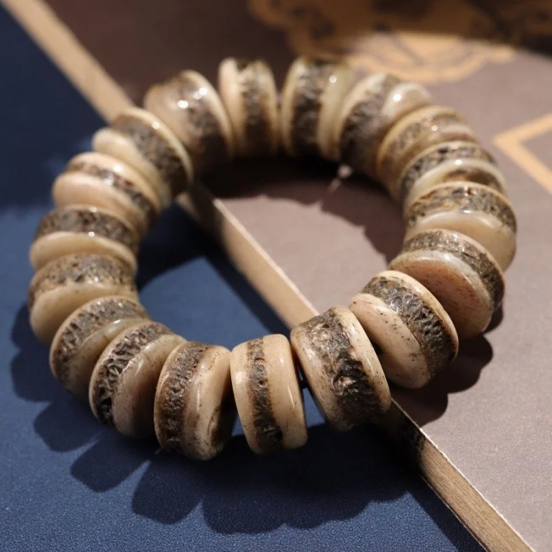 

Color Cow Bone Gaga String Bracelet Tibetan Style Single Loop Vintage Ethnic Fashion Versatile