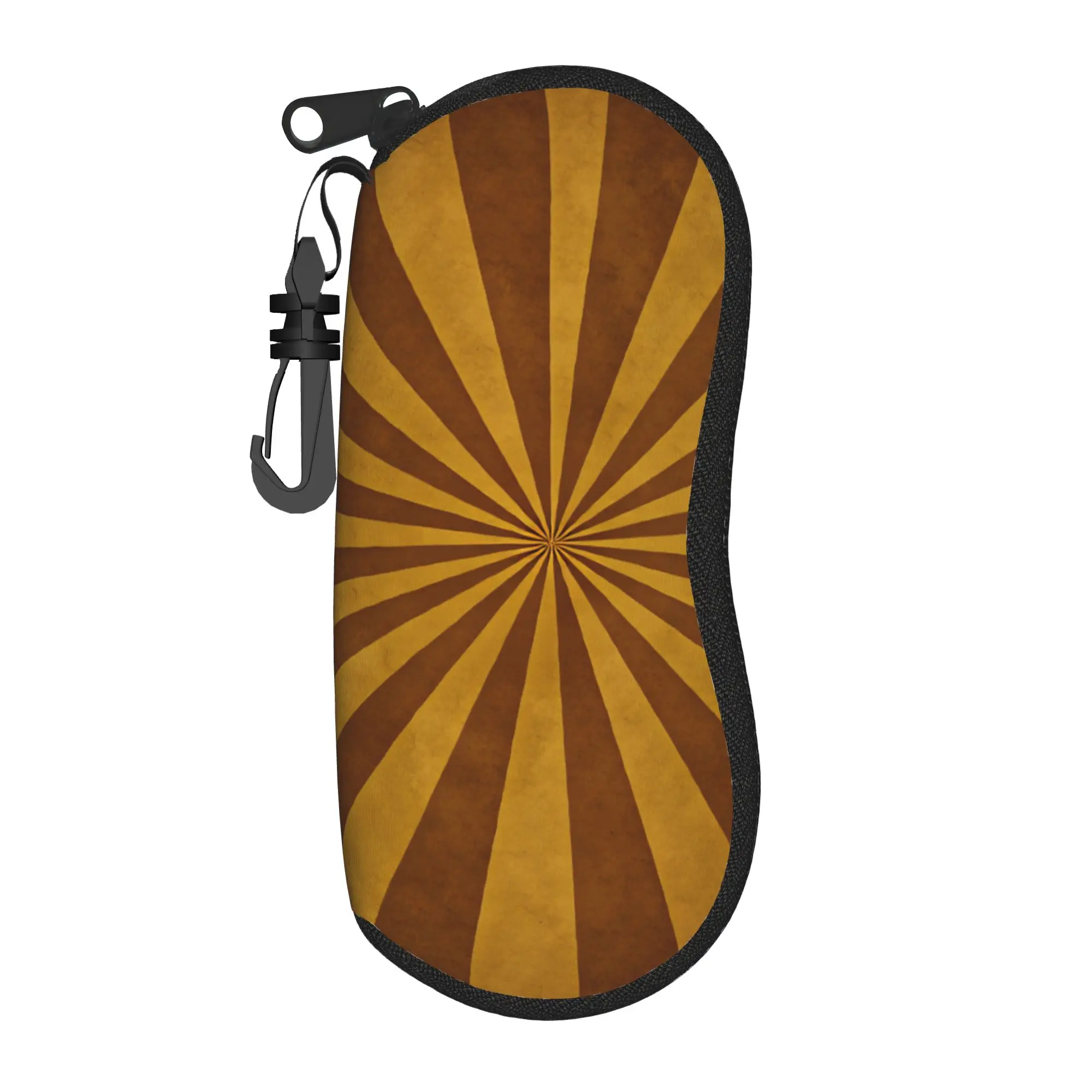 Abstract Swirl Disorder Glasses Case  Convenient Sunglasses Pouch For Male Female Classic Eyewear Storage  Eyeglass Protector
