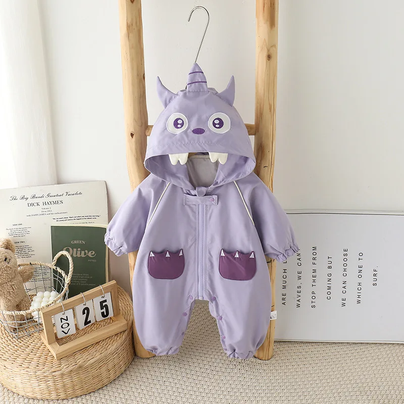 

Весенний детский комбинезон с героями мультфильмов, милый комбинезон для новорожденных, комбинезон для детей 0-12 месяцев