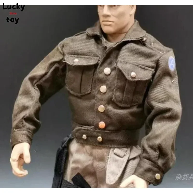 1/6 Scale Male Solider Military Uniform Jacket Clothes Model for 12in Action Figure HT Body Model Toys