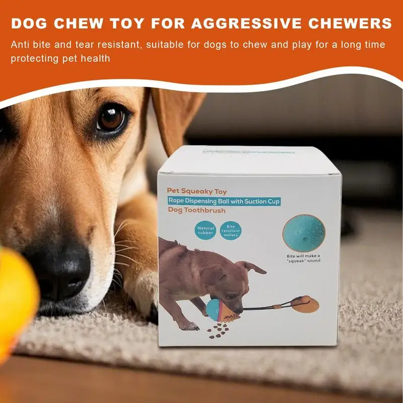 

Chew Toys For Dogs Interactive Puppy Chewing Toy For Aggressive Chewers Tug-of-War Treat-Dispensing Entertainment Dogs Companion