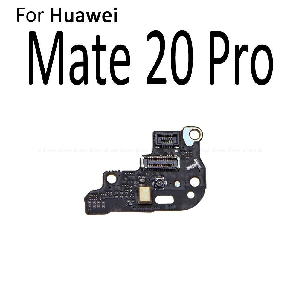 Microphone Module Sim Card Tray Holder Board For HuaWei P30 P20 View 30 Mate 10 20 30 Pro Mic Flex Cable Replacement Parts