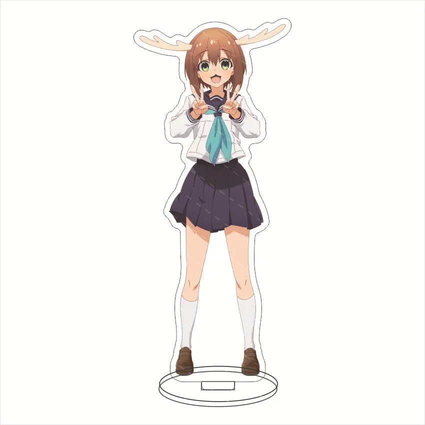 16CM Anime Acrylic Stand My Deer Friend Nokotan Shikanoko Noko Koshi Torako Koshi Anko Bashame Meme Cos Figure Ornaments Gifts view 2
