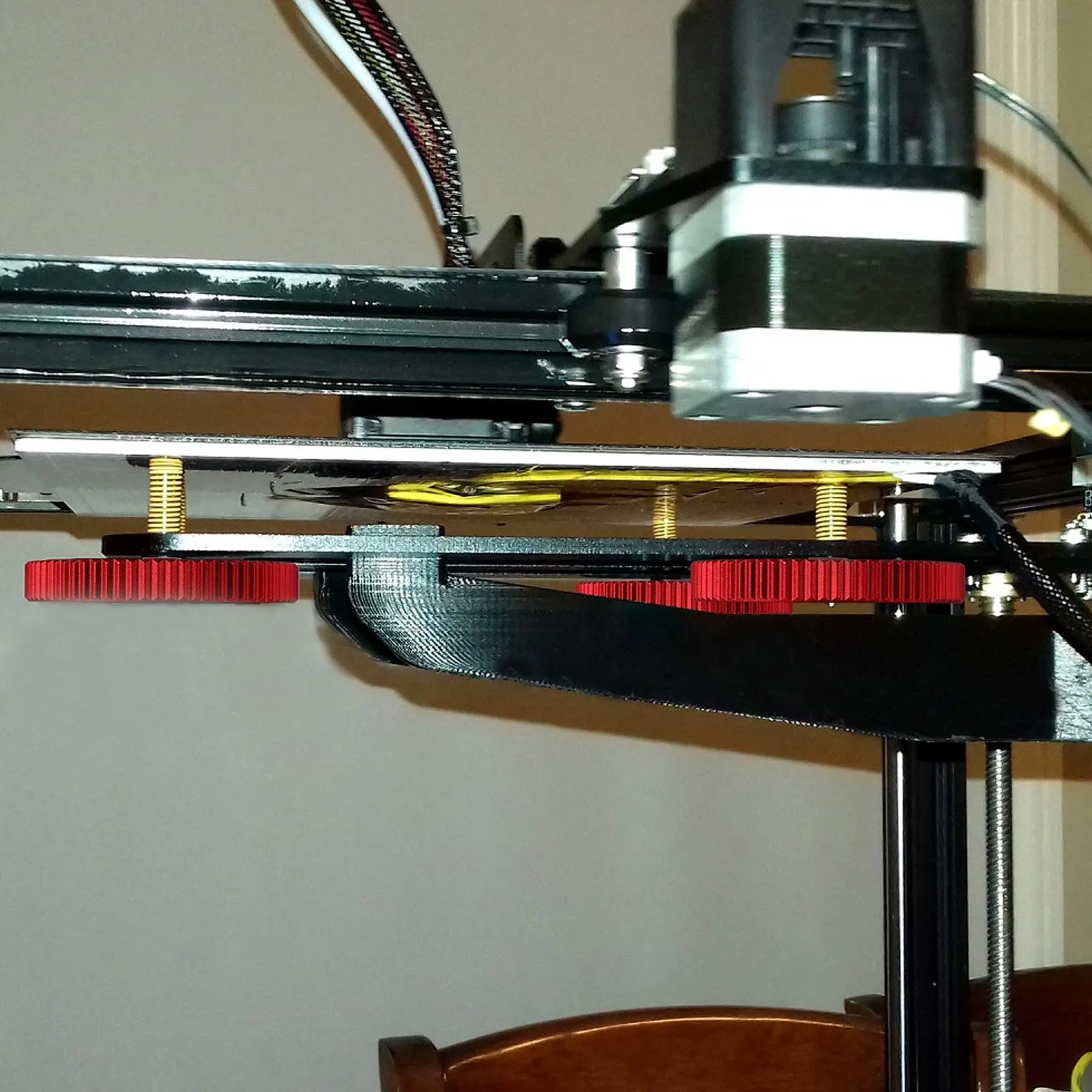 

4Pcs 3D Printer Parts Aluminum Hand Leveling Nut Large Size Hot Bed Platform Knob Easy Install Quiet Stable Hot Bed Die Springs