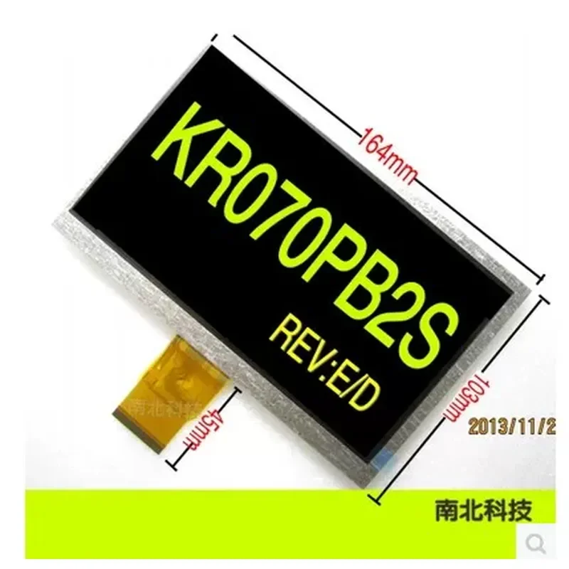 for Newman T7 Original LCD Display Screen KR070PB2S REV D E Replacement Part
