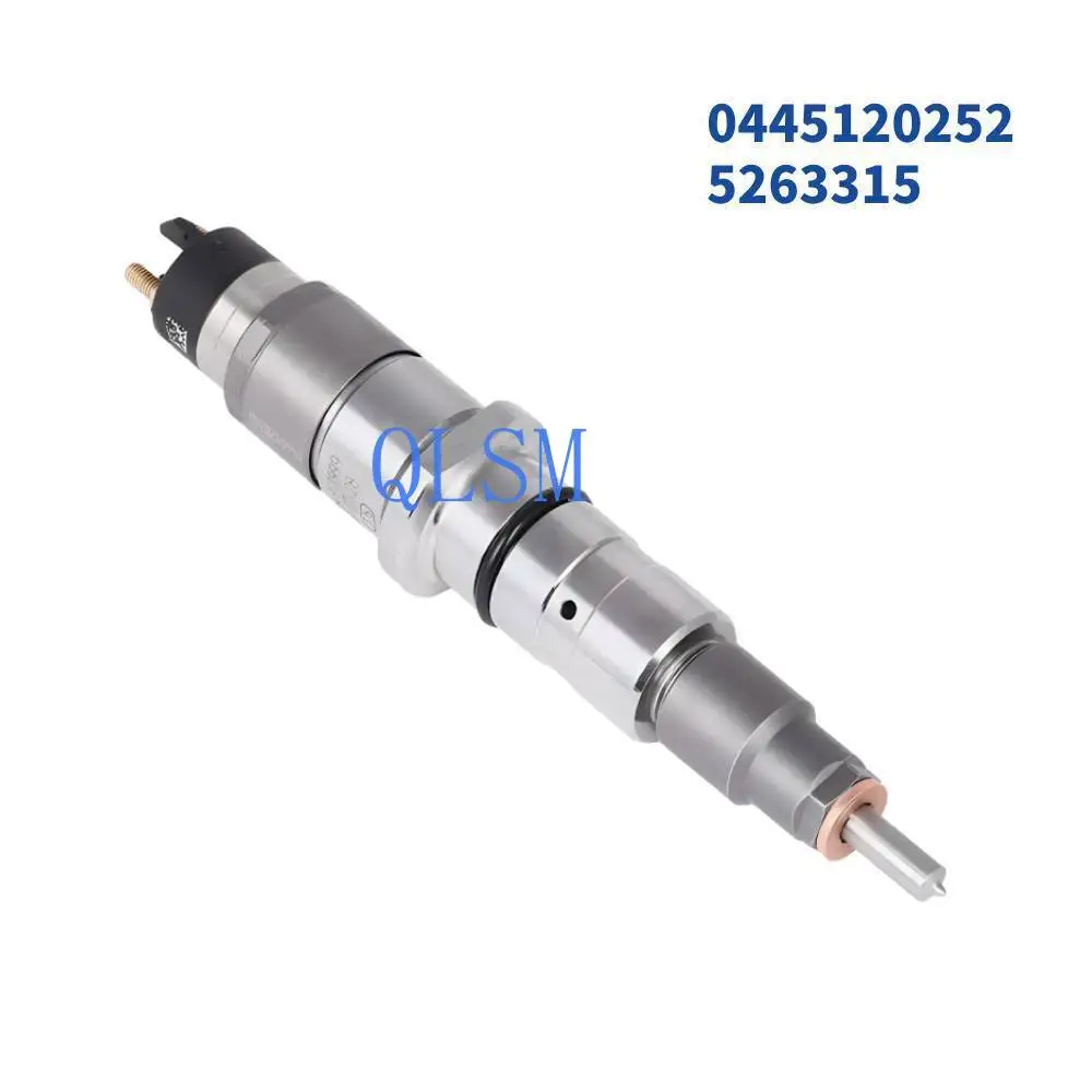 

Diesel Fuel Injector Common Rail Injector Assy 0445120252 5263315 For CUMMINS