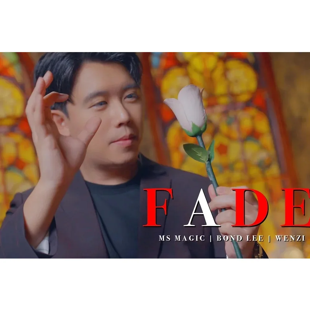 FADE by Bond Lee Magic Tricks Gimmicks Mentalism Props Gradual Color Changing Rose Red to White Magia Stage Parlor Illusions