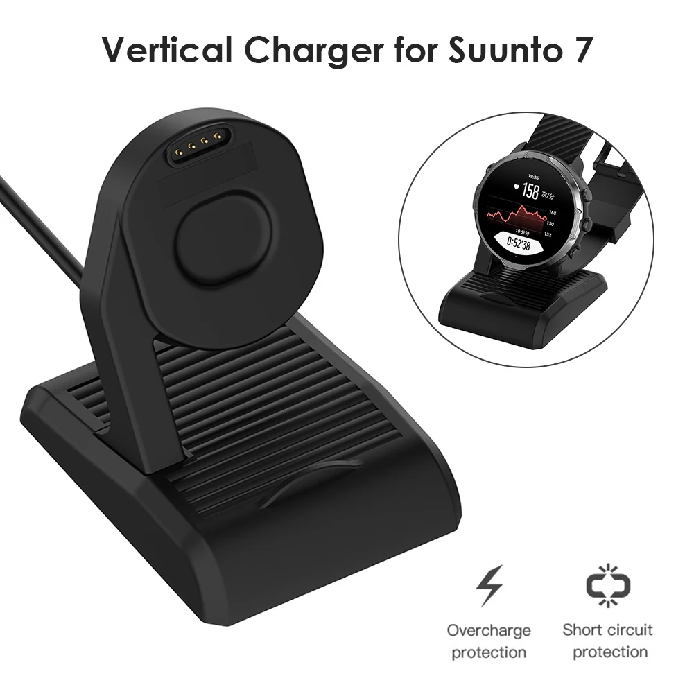 Station de charge S6 pour montre intelligente, câble de chargeur USB, support de chargeur de remplacement, adaptateur pour mm unto 7