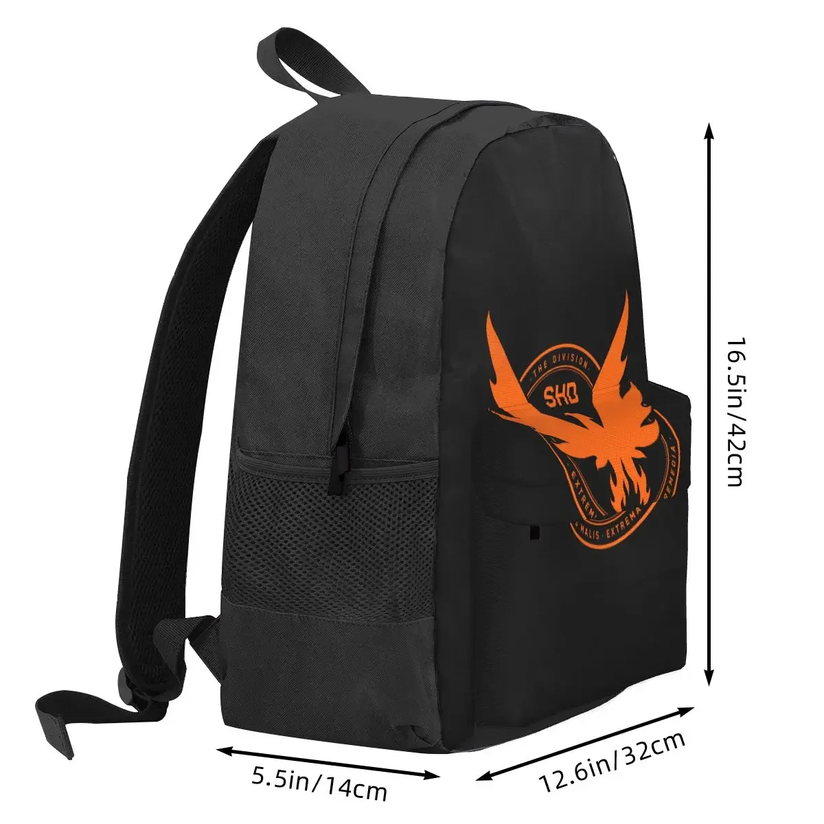 The Division Shd Strategic Homeland Division Backpack Student BookBag Children School Bag Computer Shoulder Bags for Boys Girls