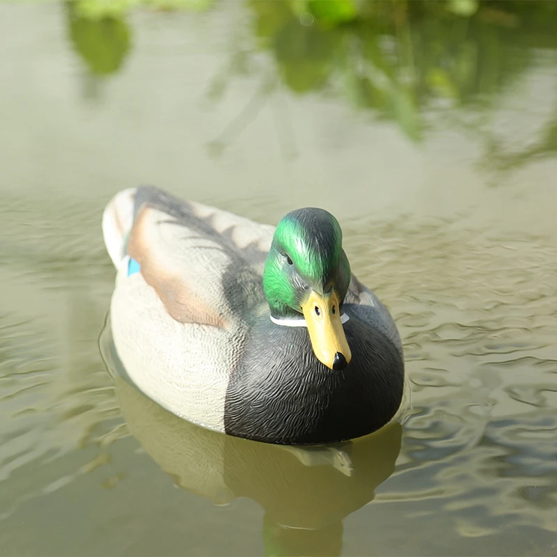 Floating Mallard Duck Decoy Texas Style Deadly Fishing Decoy Drake Wildfowler Duck Decoy For Outdoor Hunting