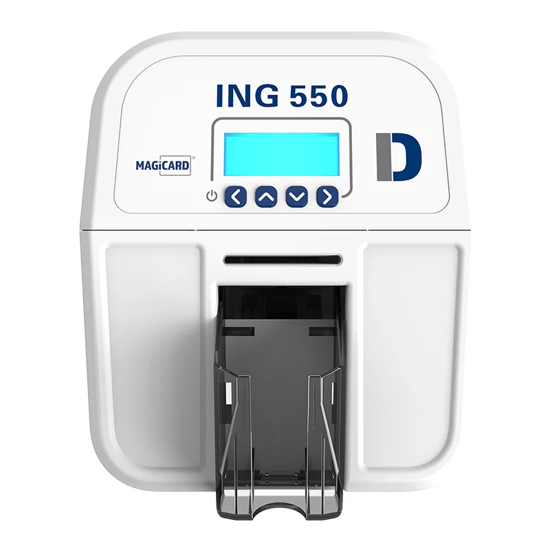 High Quality Magicard Ing550 Single Side Plastic PVC Card Printer Economic Stock ID Card Printer