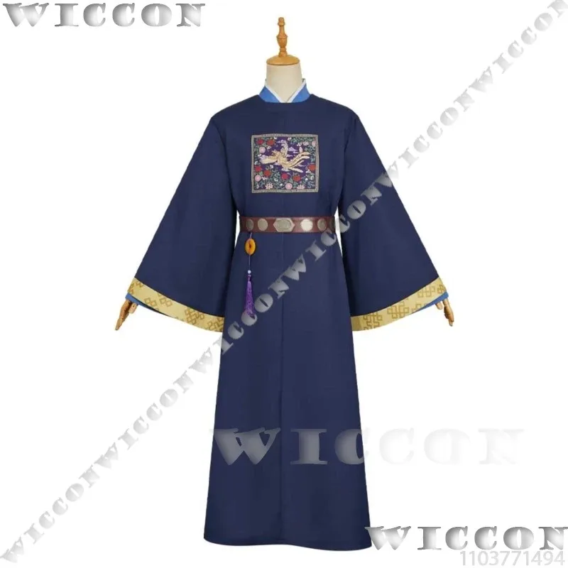 

Официальный костюм Jinshi, аниме «Дневники аптекартии», Рен Ши, косплей, Hignt, парик с половиной булочки, мужской наряд в китайском стиле, Halloweek;3,c'5.b;8'