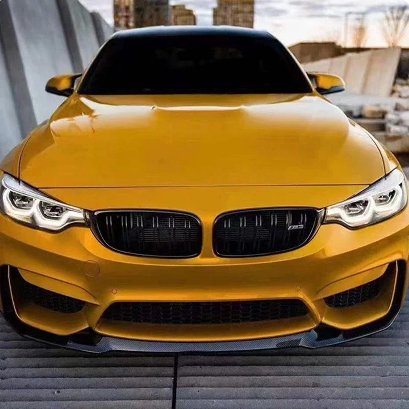 CS StyleFront Bumper Lip Splitter Diffuser Spoiler for BMW M3 F80 M4 F82 F83 2015-2020 Car Accessory Lower Bumper Guard view 4