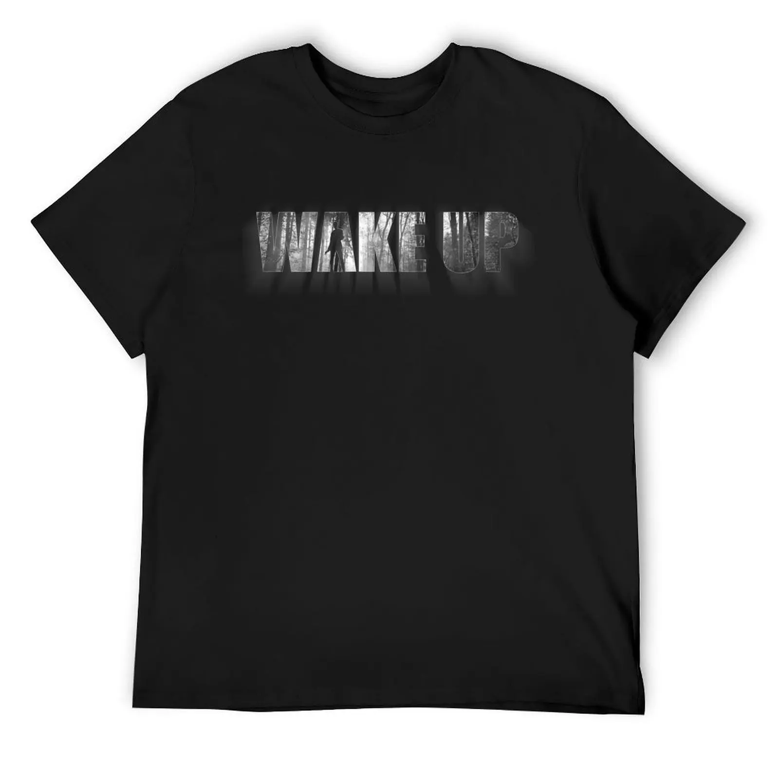 

Wake Up (Alan Wake) T-Shirt baggy shirts street wear vintage clothes rapper graphic tees t shirts for men pack