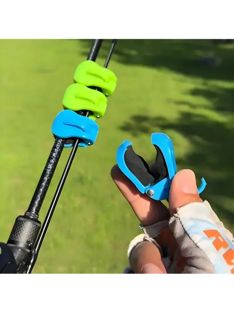 2 Stück Schnellverschluss-Angelrutenhalter - Werkzeugloser Einhandhalter für 2-teilige Süßwasser-Ruten, Sicherer Griff Tackle-Organizer