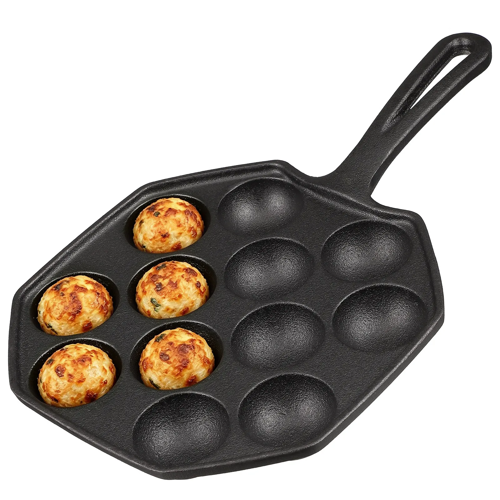 Panela Takoyaki com 12 Moldes - Takoyaki Pan Cast avaliação e preço