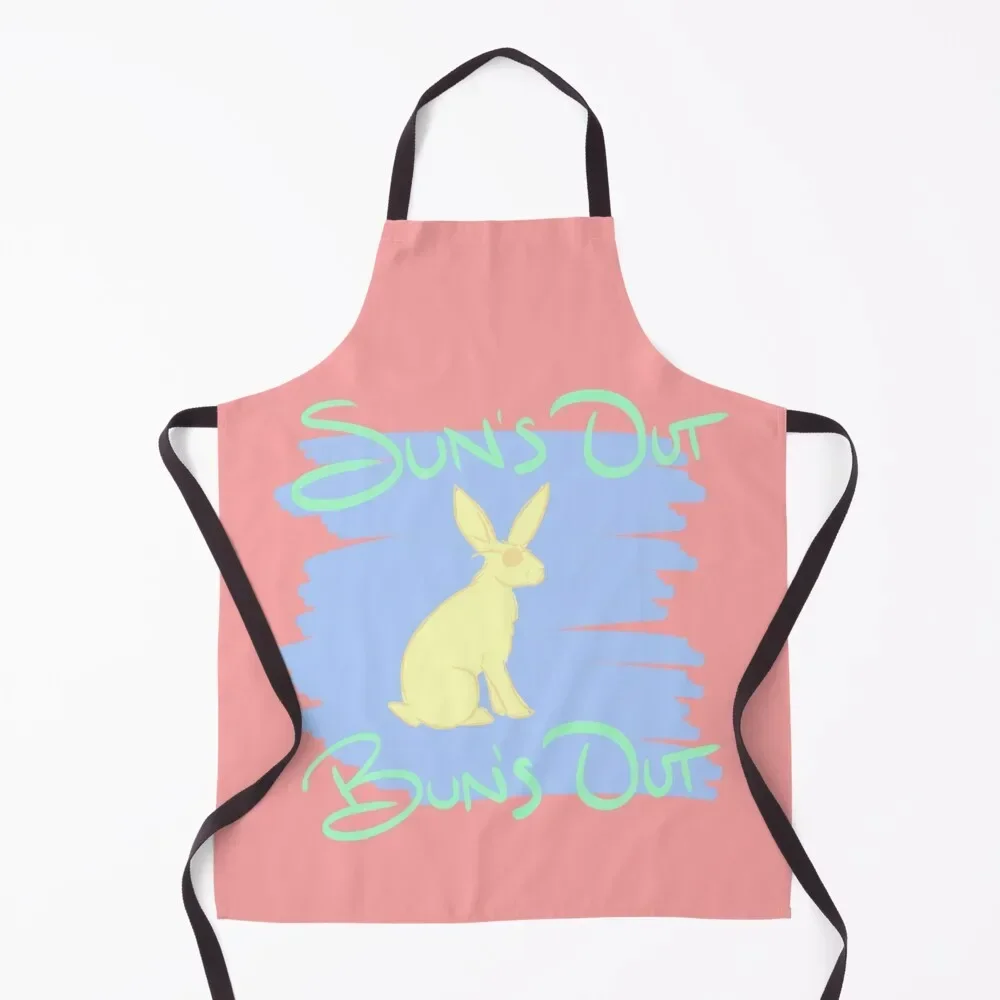 

Sun's Out Bun's Out #1 Apron christmas Smock for hairdressing Kitchen Things For Home Apron