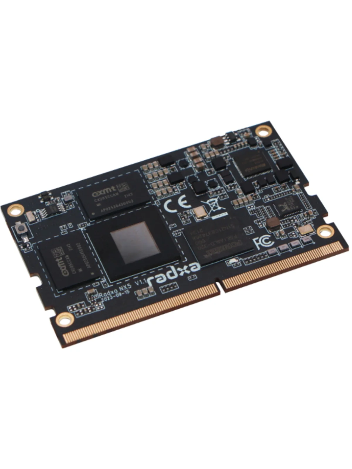 Radxa NX5 Rockchip RK3588S Eight-Core CPU Compute Module A High Performance Embedded SoM with SODIMM Interface