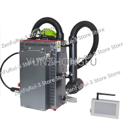 Removal Cleaning Machine with Lithium Battery Portable Mobile Backpack 100w Pulse Fiber Laser Cleaner Rust