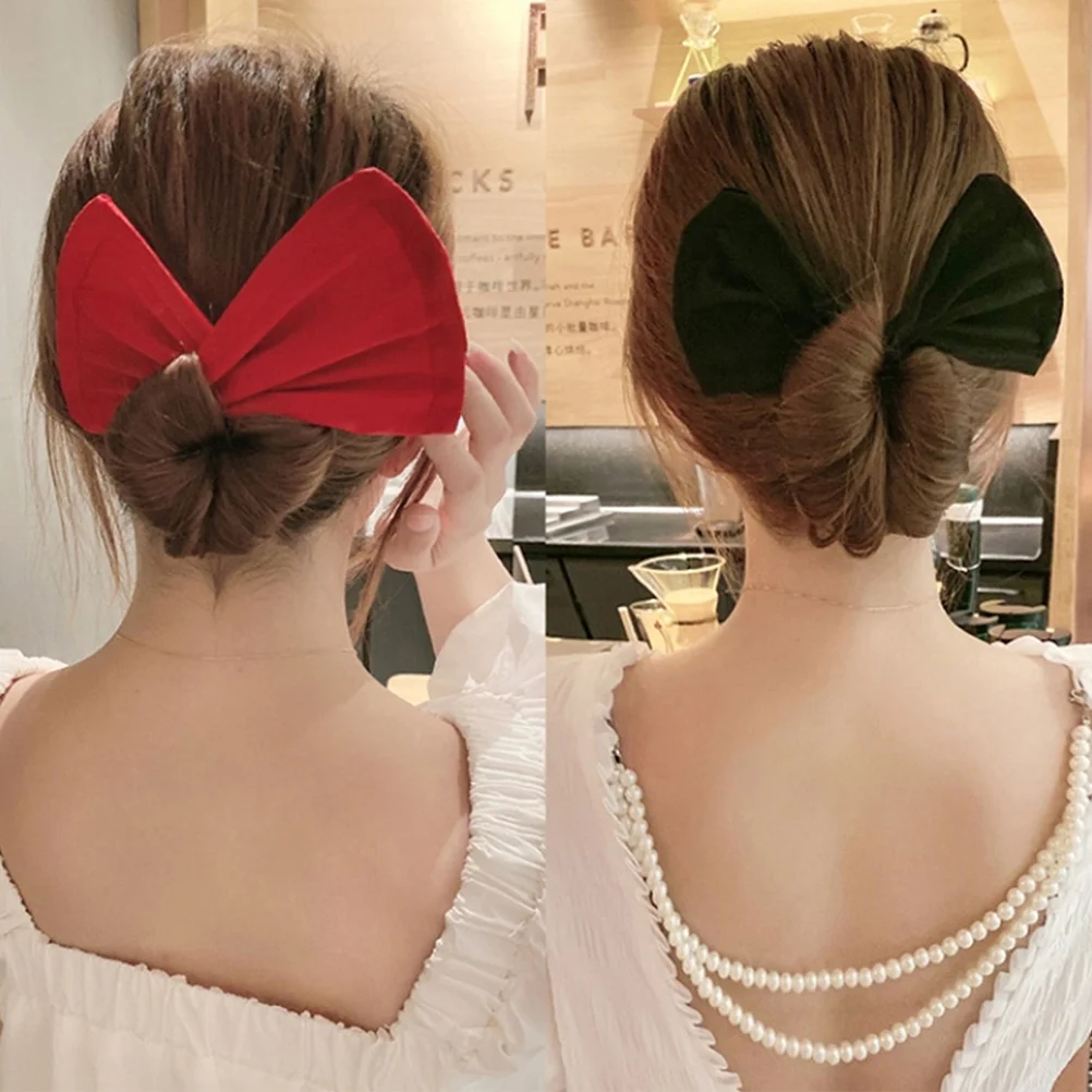 

5pcs Rotating Hair Bun Maker Twisted Bun Shaper Hair Donut Tool For Women Easy Hairstyle Creator Styling Curler Lazy Updo