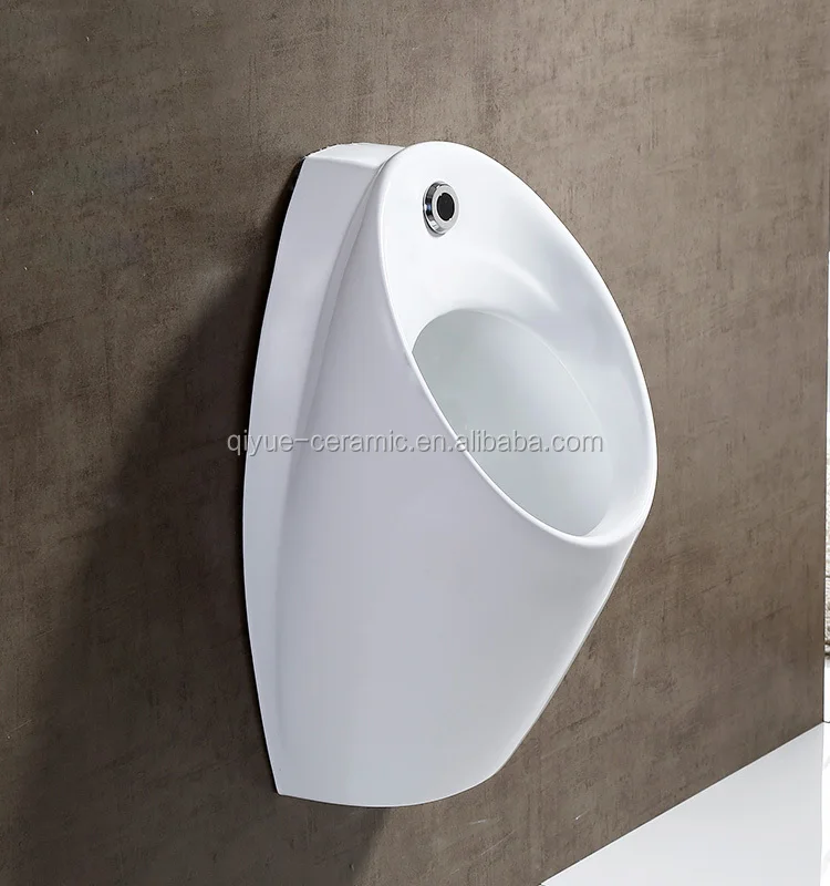 Hochwertiges WC-Wand-Urinal, wassersparendes Keramik-Urinal mit öffentlichem Auto-Sensor