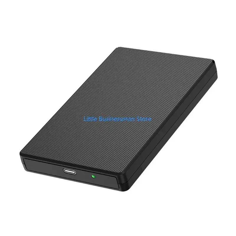 Portable Hard Drive Enclosure for 2.5Inch Drive with Slide Cover Access M76A