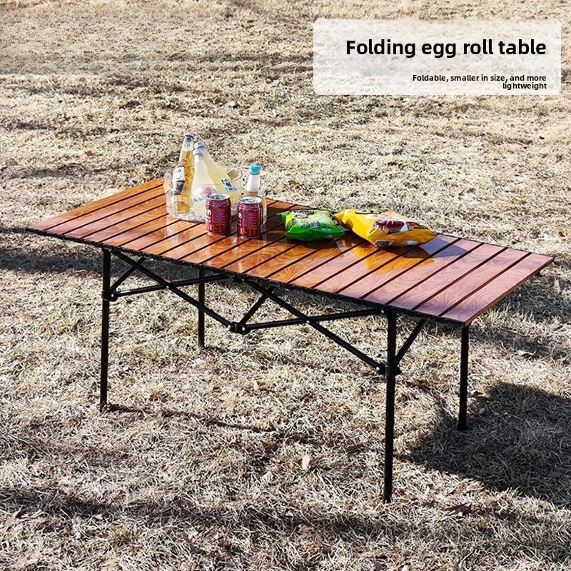 Mesa Plegable Portátil para Acampar al Aire Libre, Mesa de Picnic, Mesa para Asar a la Parrilla, Mesa de Exhibición para Mercado Nocturno, Mesa de Picnic, Mesa Plegable