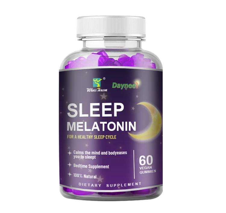 Improve Memory And Sleep deep Vitamin Gummies Melatonine Theanine Chamomile Natural Sleep Aid Gummies